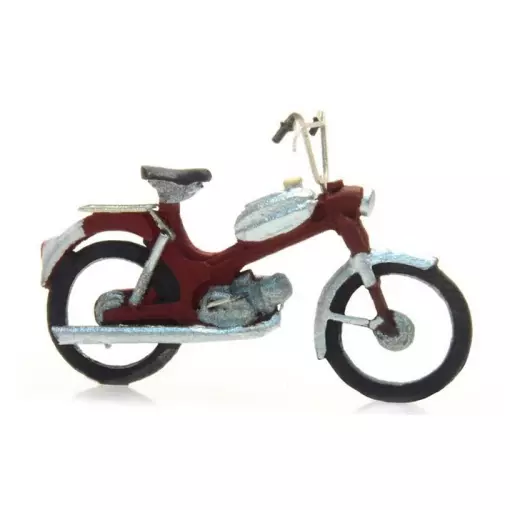 Rotes Moped