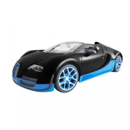 Auto elettrica - Bugatti Grand Sport - Nero e blu RTR - T2M RS70400 - 1/14