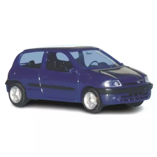 Renault Clio 2 - 3 portes - SAI 2281 - HO 1/87 - bleu roy