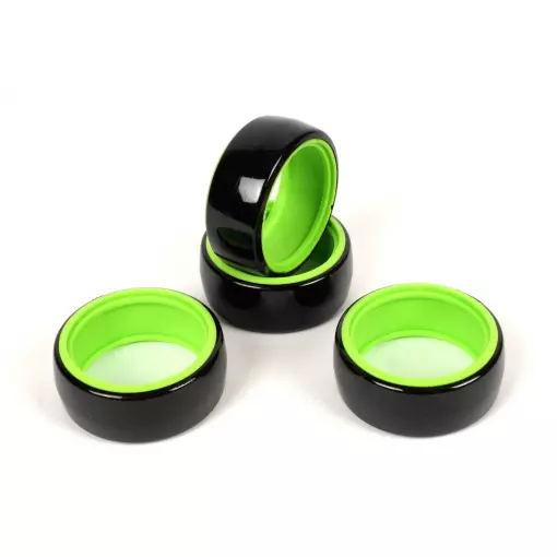 4 pneus drift vert - T2M T422634V - 1/10