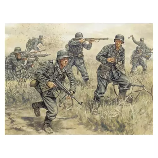 Infanterie Allemande - Italeri 6033 - 1/72