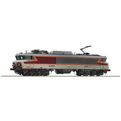 Locomotive Électrique CC 6574 - ROCO 70618 - HO 1/87 - SNCF - EP IV - Analogique