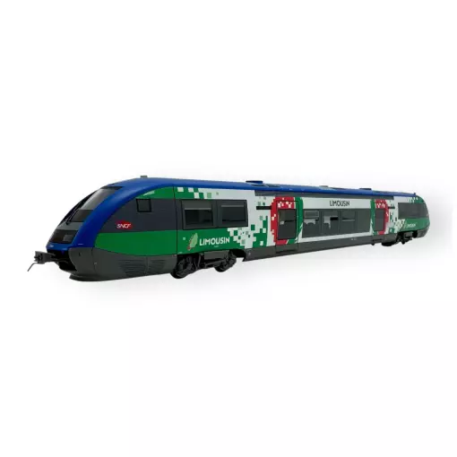 Autorail Diesel X73500 TER Limousin - Jouef HJS2467S- SNCF - HO 1/87 - EP VI - 2R - Digital Sound