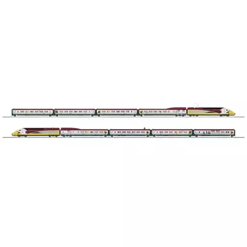 TGV Thalys Tintin et Milou 10 éléments - Märklin 37795 - HO 1/87 - SNCF - Ep VI - Digital sound - 3R