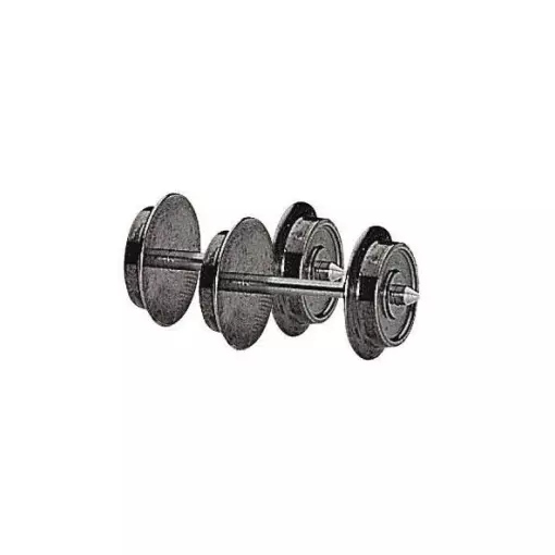 Pair of 10 mm exchange wheels, alternating current, shaft length 23.8 mm