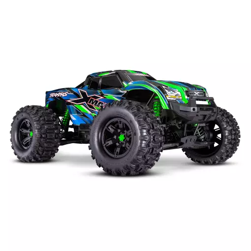 Monster Truck - X-Maxx 4x4 8S RTR Vert - Traxxas 77086-4-GRNX - 1/5