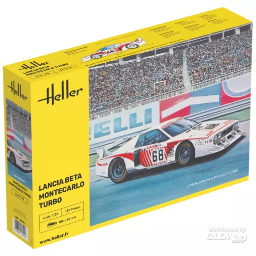 Lancia Beta Montecarlo Turbo - Heller 80741 - 1/24
