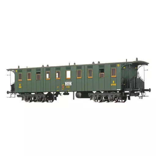 Carrozza passeggeri C4 N°9301 - Brawa 45714 - HO 1/87 - FFS - EP II - 2R