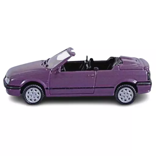 Renault 19 Cabriolet - Violet Métallisée - SAI 2255 - HO 1/87