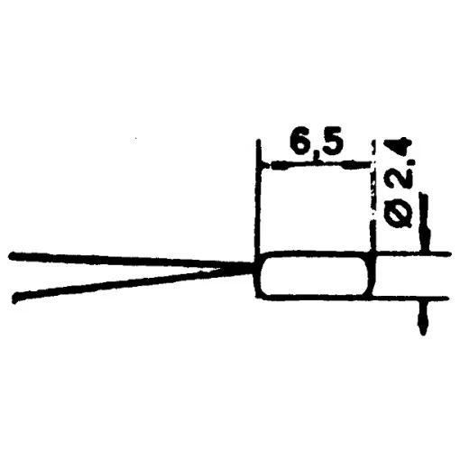 Paquetes de 5 luces de cable de 12 V / 60 mA