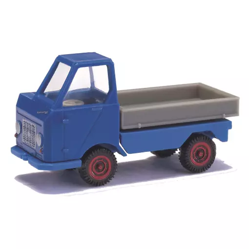 Camion Multicar M22 Busch 211014404 - N 1/160ème - Livrée bleue