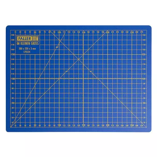 Self-healing cutting mat with Faller graduations 170524, 30 cm x 22 cm