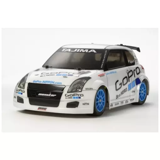 Kit Carrosserie Clair GoPro Monster Sport Super Swift - TAMIYA 51545 