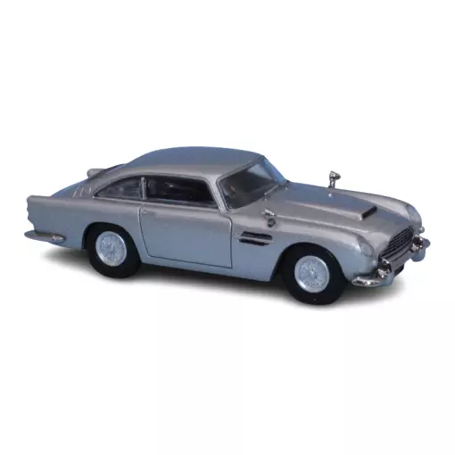 Aston Martin DB 5 coupé, grijs, BREKINA 15225 - HO : 1/87 - Aston Martin DB 5 coupé, grijs, BREKINA 15225 - HO : 1/87