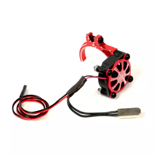 Ventilateur Rouge pour Moteur Electrique - T2M T422615R - Toutes Echelles