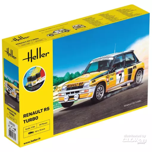 Démarrage Renault R5 Turbo kit - Heller 56717 - 1/24