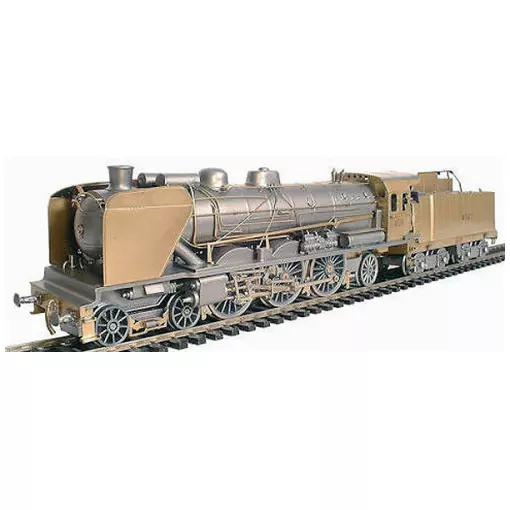 Locomotive à vapeur 231B 1-40 tender 35A livrée Est