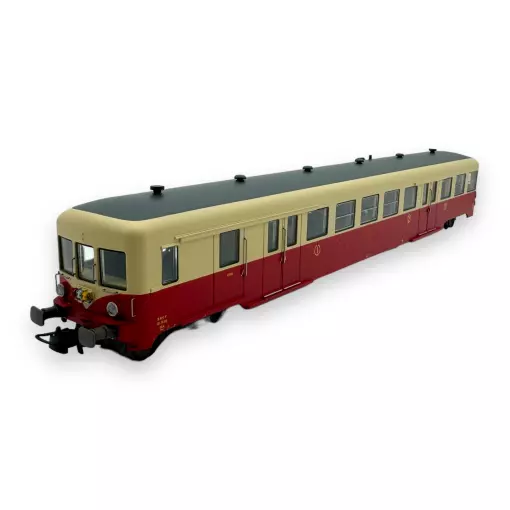 Remorque d'autorail ZR 27205 - R37 H0 41255 - HO 1/87 - SNCF - Ep III - Analogique - 2R