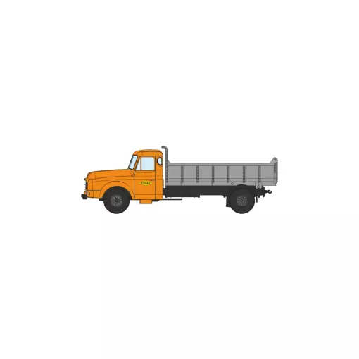 Camion Willeme Benne Haute « COLAS » - Ree Modèles CB195 - HO 1/87