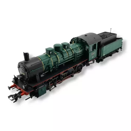 Locomotora de vapor NMBS/SNCB clase 81 con ténder - TRIX 25539 - HO 1/87