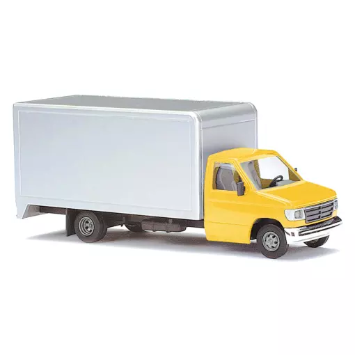 Ford E-350 Van - Busch 89117 - HO 1/87 - yellow and light grey livery