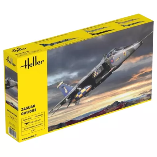 Avion d'attaque au sol - Jaguar GR1/GR3 - Heller 80427 - 1/48