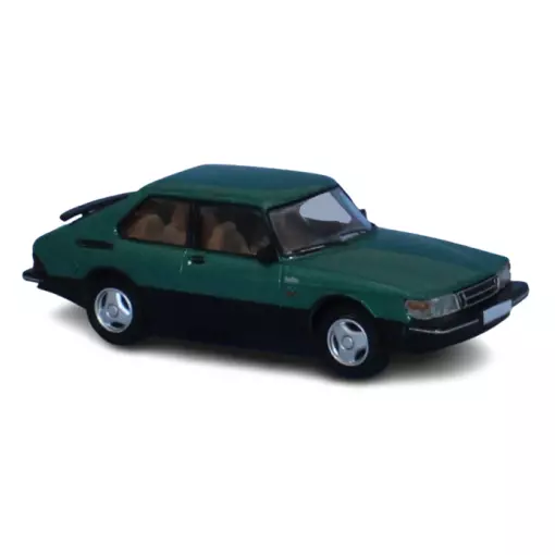 Véhicule Saab 900 Turbo - Vert - PCX87 0649 - HO : 1/87/87