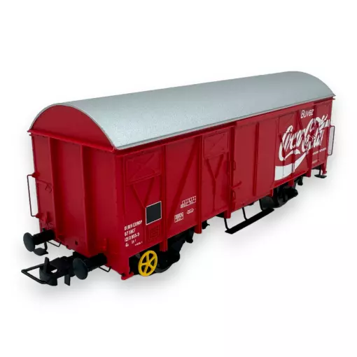 Covered wagon Coca Cola - Jouef HJ6254 - HO 1/87 - SNCF - Ep IV - 2R