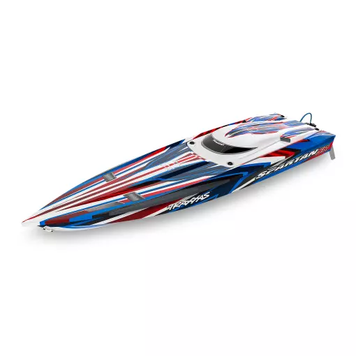 Offshore Spartan SR VXL 6S Rouge RTR - Traxxas 103076-4-RED