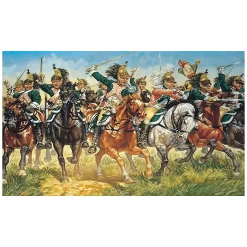 French Dragoons - Napoleonic Wars - ITALERI 6015 - 1/72