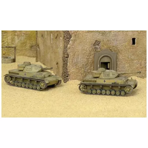 Lot de 2 Panzer IV Ausf.F1/F2 - Italeri 7514 - 1/72