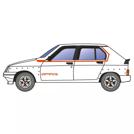 Citroën Visa GT Tonic - Makette 8075 - HO 1/87