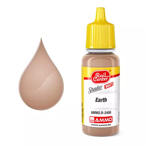 Peinture d'ombrage mate terre - Ammo 4602406