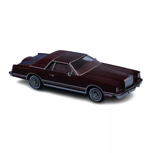 Lincoln Continental coupé, donkerrood metallic PCX 870354 - HO 1/87