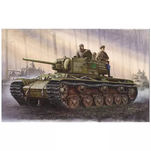 Russia KV-1 model 1942 Simplified turret tank - Trumpeter 00358 - 1/35