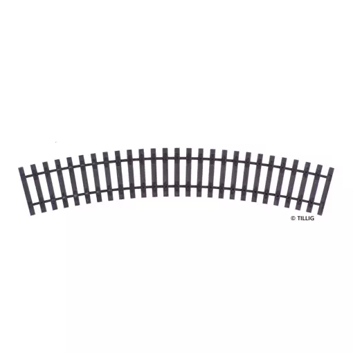 Kit Track Elite rail courbe R543 / 30° - Tillig bahn 85045 - HO 1/87