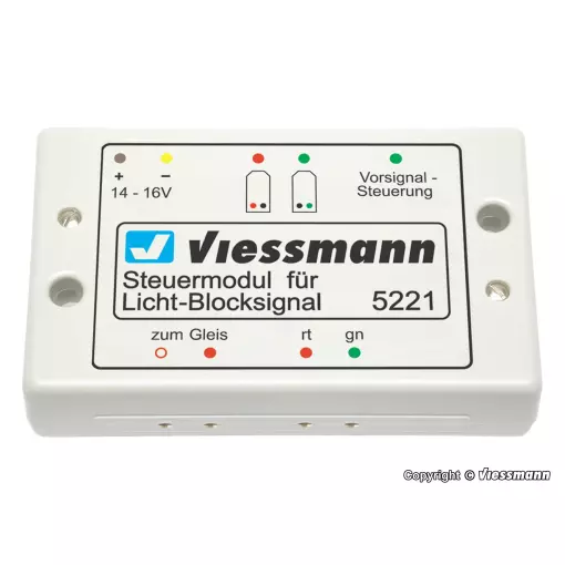 VIESSMANN 5221 Módulo de control de señales de bloqueo de luces