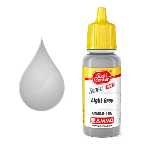 Peinture d'ombrage mate gris clair - Ammo 4602409