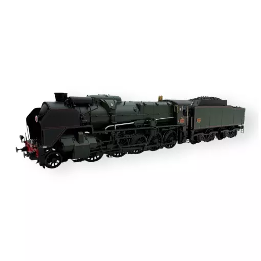 Locomotive à vapeur HO 2-150 P 100 tender 34 P 299 - ACC SON fumée - R37 HO41204DSFAC - SNCF - EP III