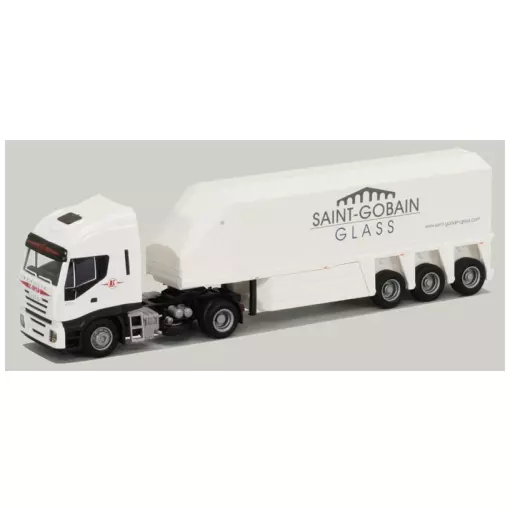 Semi-remorque Iveco Stralis II, "K sped - Saint Gobain" - AWM 74337 - HO 1/87