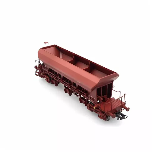 Hopperwagen F70 Uas met REE Ballast Modellen WB677 - HO : 1/87 - SNCF - EP IV / V