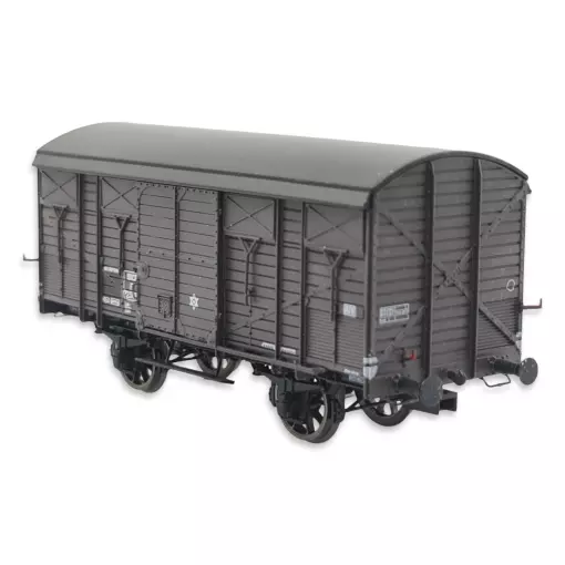 Ex-gedeckter Waggon Primeur 20T PLM REE Modelle WB738 - HO 1/87 - SNCF - EP III