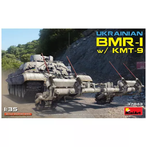 BMR-1 Ukrainien avec rouleau de mines - Carson 550037043 - 1/35