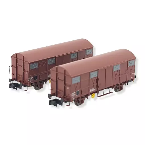 Set van 2 G4 Permaplex motorwagens ARNOLD HN6516 - SNCF - N 1/160 - EP IV