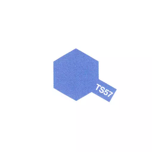 Peinture acrylique en spray - Bleu Violet Brillant TS-57 - TAMIYA 85057 - 100ml