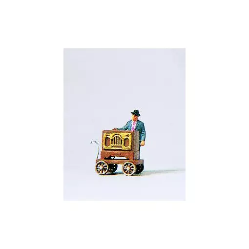 Barrel organ player