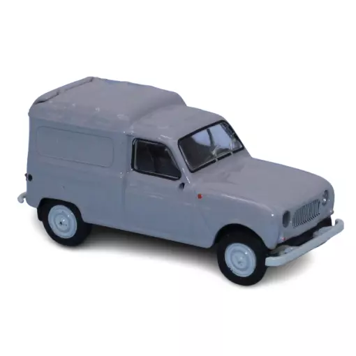 Renault 4L Fourgonnette - Gris - Brekina 14755 - HO 1/87