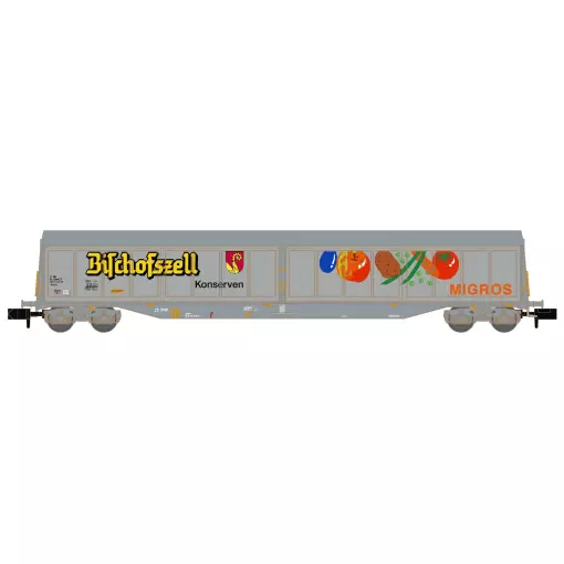 Habils Hobbytrain sliding wall wagon 23476 - SBB - EP V