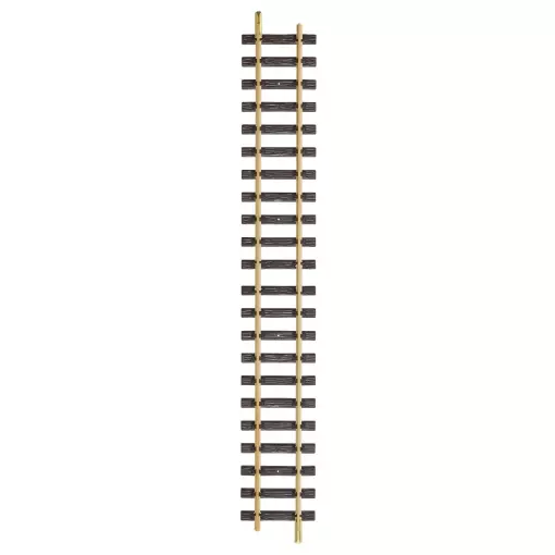 Rail droit LGB 10600 - G : 1/22.5 - Longueur 600 mm - Code 332 - Écartement 45 mm