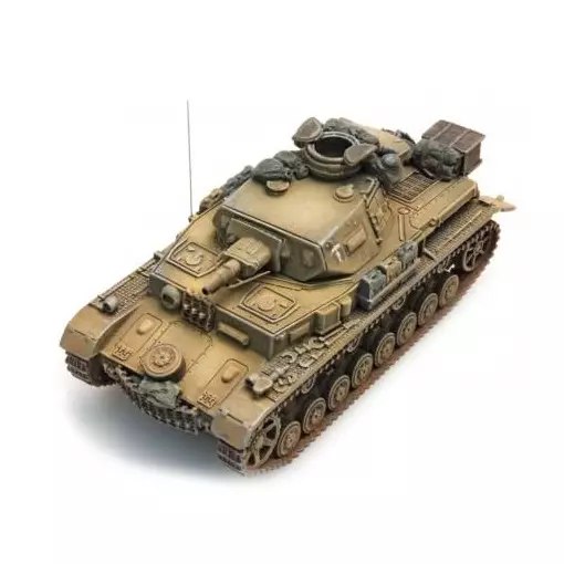 Char de l'armée allemande PzKampfwg IV F1 Africa corps